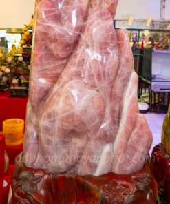 Đá Cảnh, Đá Trấn Trạch Thạch Anh Hồng 381kg - M2597