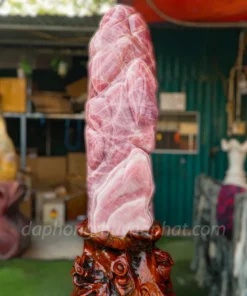 Đá Cảnh, Đá Trấn Trạch Thạch Anh Hồng 312kg - M1657