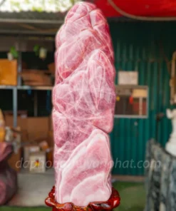 Đá Cảnh, Đá Trấn Trạch Thạch Anh Hồng 312kg - M1657