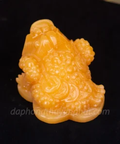 Thiềm Thừ (Cóc 3 Chân - Cóc Ngậm Tiền) Ngọc Hoàng Long - 15cm - M2703