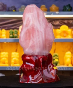 Đá Cảnh, Đá Trấn Trạch Thạch Anh Hồng 10,5kg - M1657