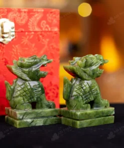 Cặp Kỳ Lân Serpentine - 10cm - M2868034