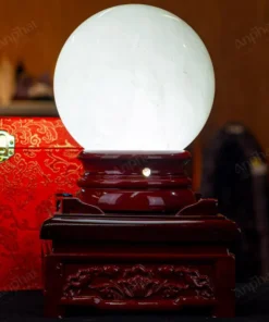 Quả Cầu Phong Thủy Canxit Trắng - 3,34kg - M2471334