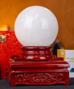 Quả Cầu Phong Thủy Canxit Trắng - 5,44kg - M2471544