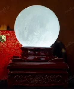 Quả Cầu Phong Thủy Canxit Trắng - 5,44kg - M2471544