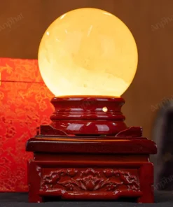 Quả Cầu Phong Thủy Canxit Vàng - 2,872kg - M29062872