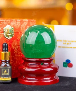 Quả Cầu Thạch Anh Xanh - Fluorite Xanh - 0,7kg - M187907