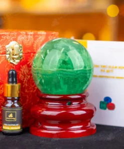 Quả Cầu Thạch Anh Xanh - Fluorite Xanh - 0,76kg - M1879076