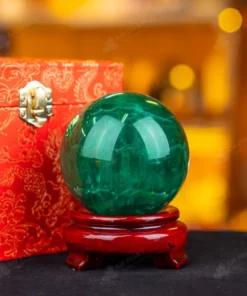 Quả Cầu Thạch Anh Xanh - Fluorite Xanh - 0,861kg - M18790861