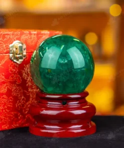 Quả Cầu Thạch Anh Xanh - Fluorite Xanh - 0,861kg - M18790861
