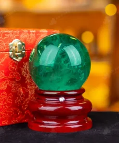 Quả Cầu Thạch Anh Xanh - Fluorite Xanh - 0,861kg - M18790861