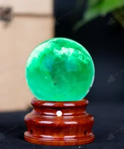 Quả Cầu Thạch Anh Xanh - Fluorite Xanh - 0,93Kg - M2650093