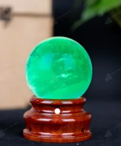 Quả Cầu Thạch Anh Xanh - Fluorite Xanh - 0,93Kg - M2650093