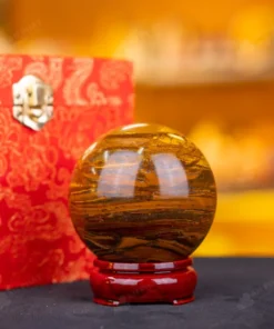 Quả Cầu Phong Thủy Đá Mắt Hổ - 0,62kg - M2769062