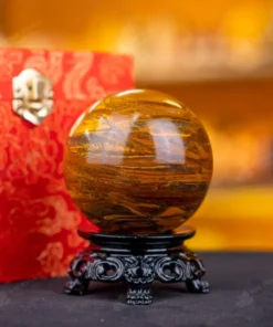 Quả Cầu Phong Thủy Đá Mắt Hổ - 0,62kg - M2769062