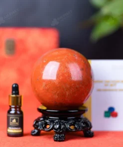 Quả Cầu Ngọc Bích Đỏ - 1,3kg - M021013