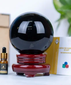 Quả Cầu Obsidian Đen - 0,93kg - M2192093