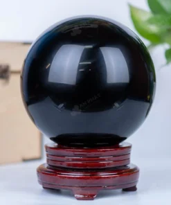Quả Cầu Obsidian Đen - 7,46kg - M2192746