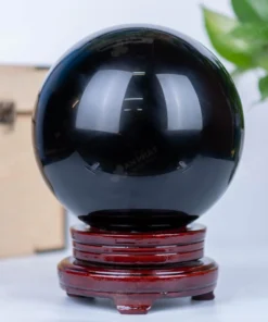 Quả Cầu Obsidian Đen - 7,46kg - M2192746