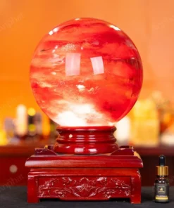 Quả Cầu Đá Núi Lửa Đỏ – 10,6kg – M0346106