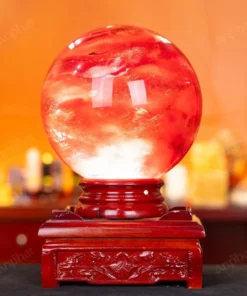 Quả Cầu Đá Núi Lửa Đỏ – 10,6kg – M0346106