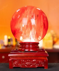 Quả Cầu Đá Núi Lửa Đỏ – 10,6kg – M0346106