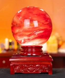 Quả Cầu Đá Núi Lửa Đỏ – 10,6kg – M0346106