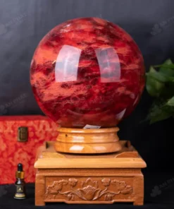 Quả Cầu Đá Núi Lửa Đỏ - 21Kg - M034621