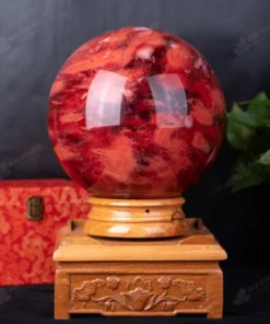 Quả Cầu Đá Núi Lửa Đỏ - 21Kg - M034621