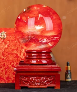 Quả Cầu Đá Núi Lửa Đỏ - 5,8kg - M034658