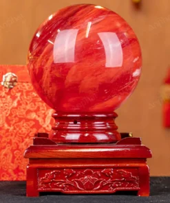 Quả Cầu Đá Núi Lửa Đỏ - 8,2kg - M034682