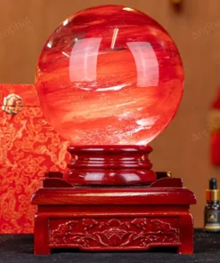 Quả Cầu Đá Núi Lửa Đỏ - 8,2kg - M034682