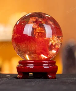 Quả Cầu Đá Núi Lửa Đỏ - 1kg - M215710