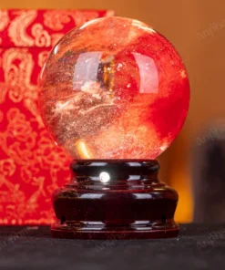 Quả Cầu Đá Núi Lửa Đỏ - 1kg - M215710