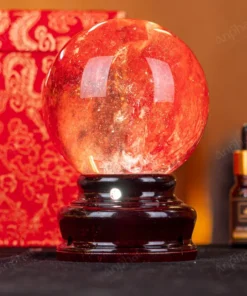 Quả Cầu Đá Núi Lửa Đỏ - 1kg - M215710