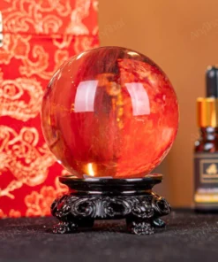 Quả Cầu Đá Núi Lửa Đỏ - 0,33kg - M2157033