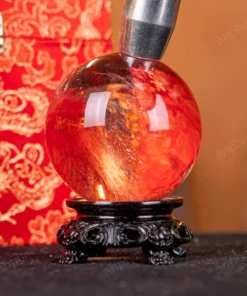 Quả Cầu Đá Núi Lửa Đỏ - 0,33kg - M2157033