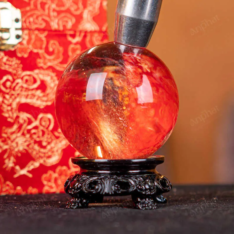 Quả Cầu Đá Núi Lửa Đỏ - 0,33kg - M2157033