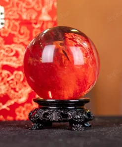 Quả Cầu Đá Núi Lửa Đỏ - 0,34kg - M2157034
