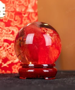 Quả Cầu Đá Núi Lửa Đỏ - 0,34kg - M2157034