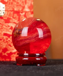Quả Cầu Đá Núi Lửa Đỏ - 0,38kg - M2157038