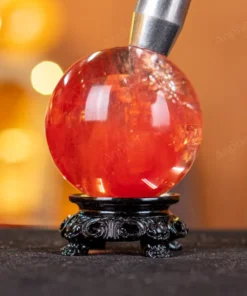 Quả Cầu Đá Núi Lửa Đỏ - 0,4kg - M215704