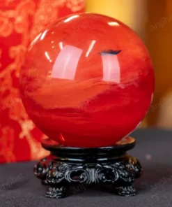 Quả Cầu Đá Núi Lửa Đỏ - 0,42kg - M2157042