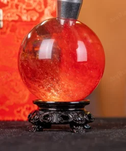 Quả Cầu Đá Núi Lửa Đỏ - 0,48kg - M2157048