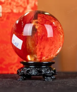 Quả Cầu Đá Núi Lửa Đỏ - 0,48kg - M2157048