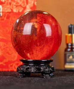 Quả Cầu Đá Núi Lửa Đỏ - 0,48kg - M2157048