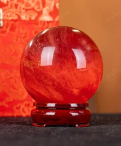 Quả Cầu Đá Núi Lửa Đỏ - 0,48kg - M2157048