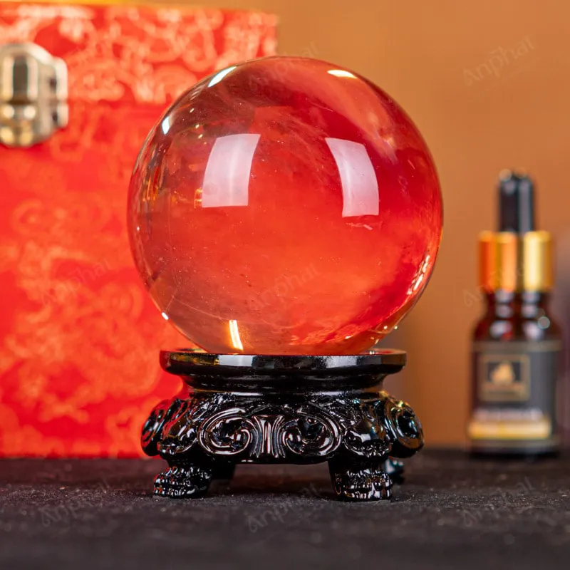 Quả Cầu Đá Núi Lửa Đỏ - 0,5kg - M2157050