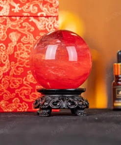 Quả Cầu Đá Núi Lửa Đỏ - 0,511kg - M21570511