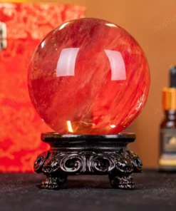 Quả Cầu Đá Núi Lửa Đỏ - 0,522kg - M21570522